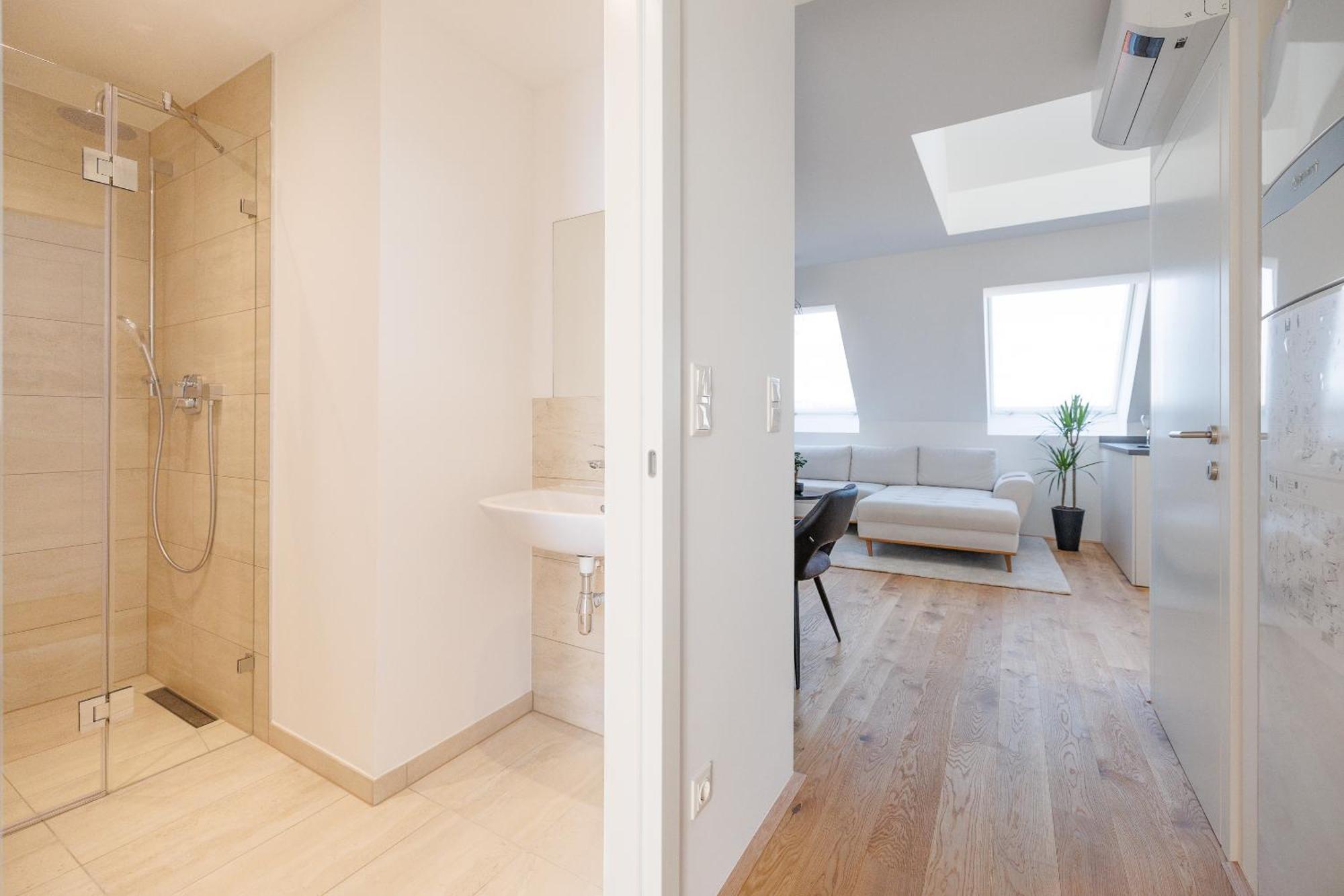 Symphony Apartments 38 - Modern Loft With Terrace And Grill In Central Location Viena Exterior foto